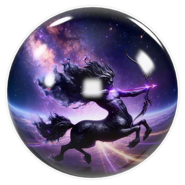 Sagittarius Bowling Ball – Celestial Arrow Edition (USBC Approved) image 0
