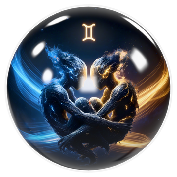 Gemini Bowling Ball – Dual Eclipse Edition (USBC Approved) image 0