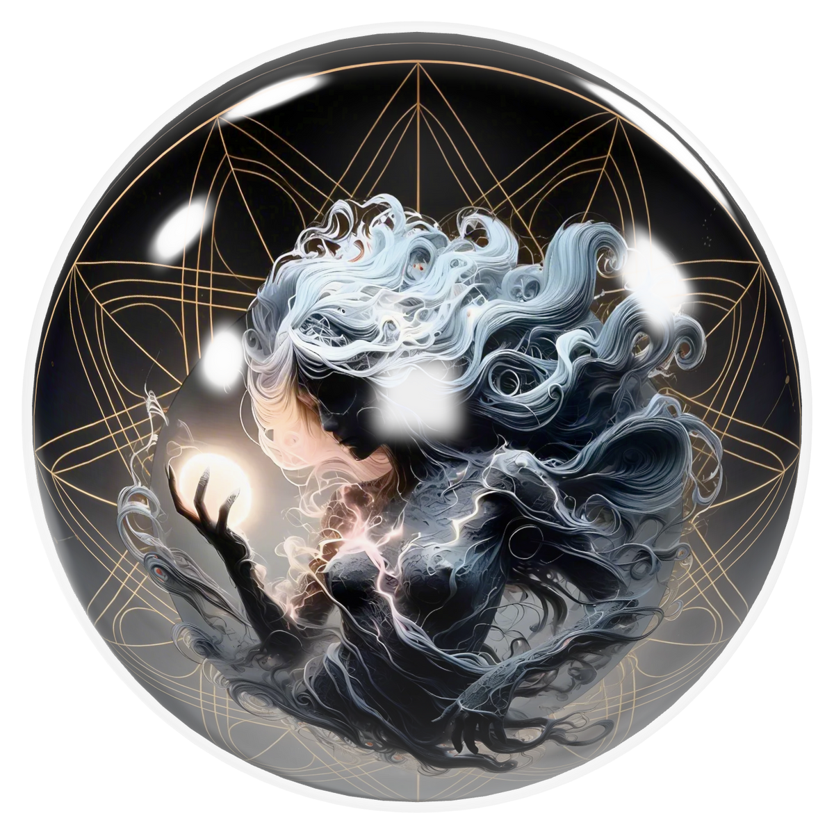 Virgo Bowling Ball – Celestial Precision Edition (USBC Approved) image 0