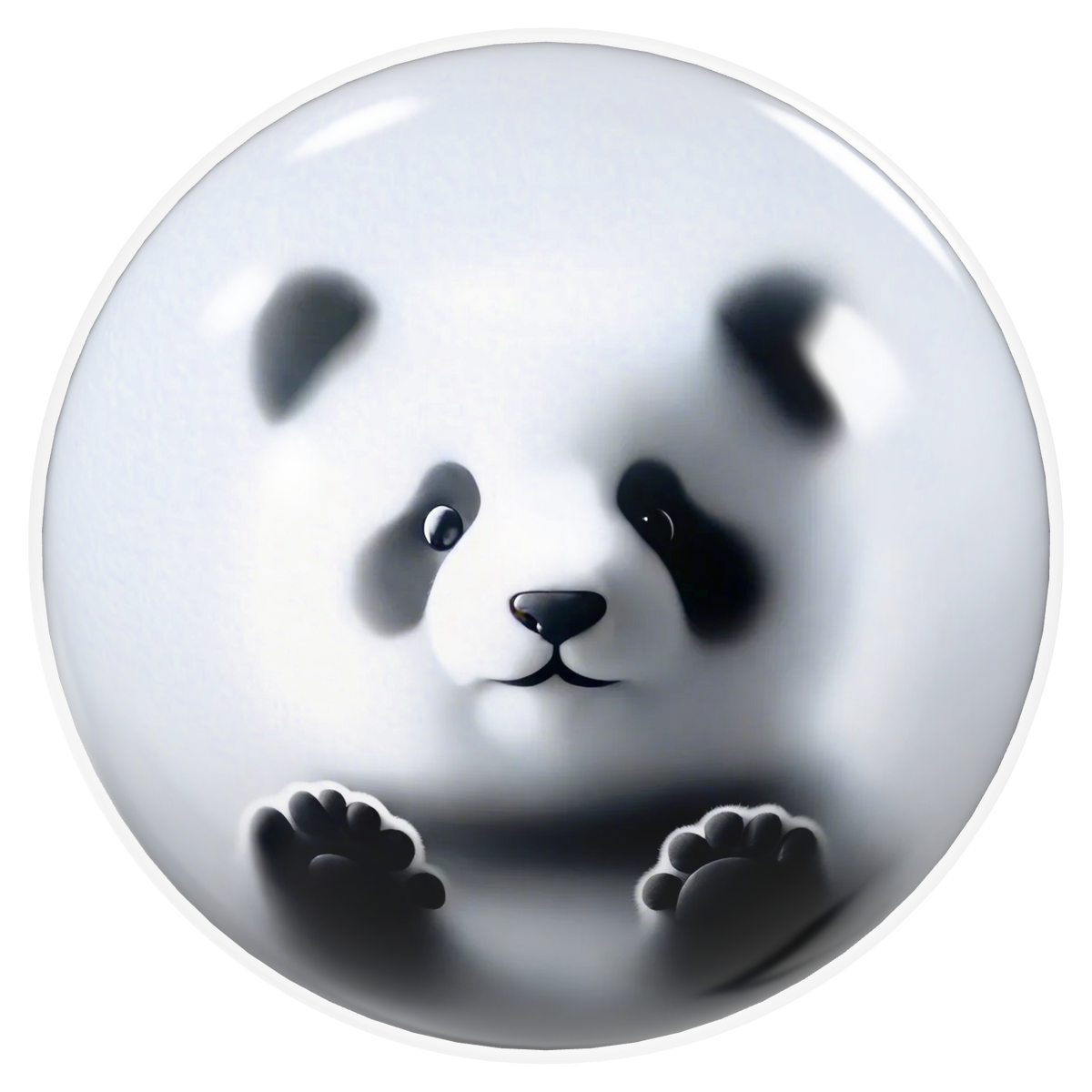 Adorable Panda Bowling Ball – Cute & Cozy Design (USBC Approved)
