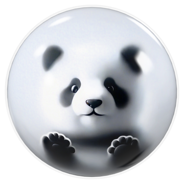 Adorable Panda Bowling Ball – Cute & Cozy Design (USBC Approved)