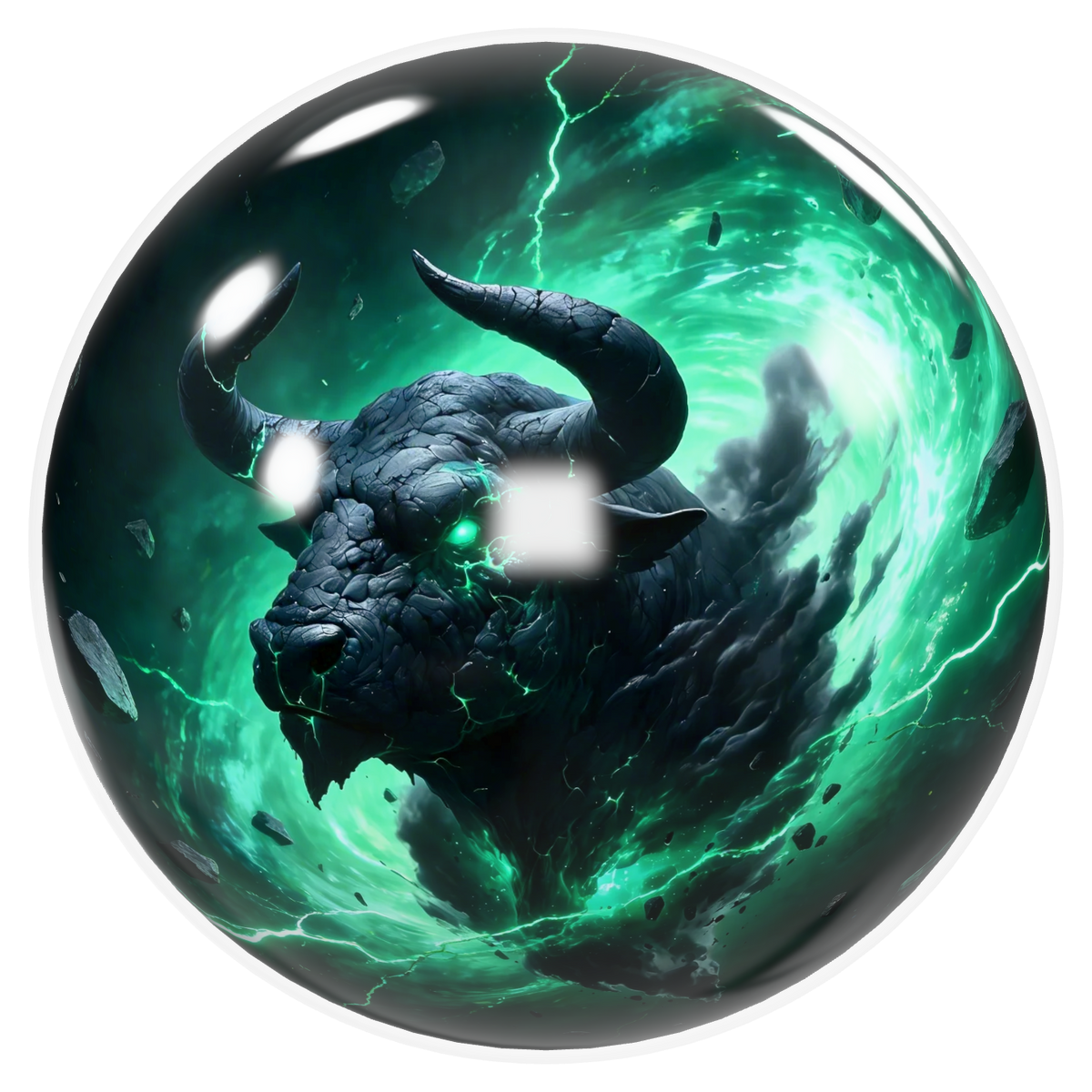 Taurus Bowling Ball – Earth Force Edition (USBC Approved) image 0