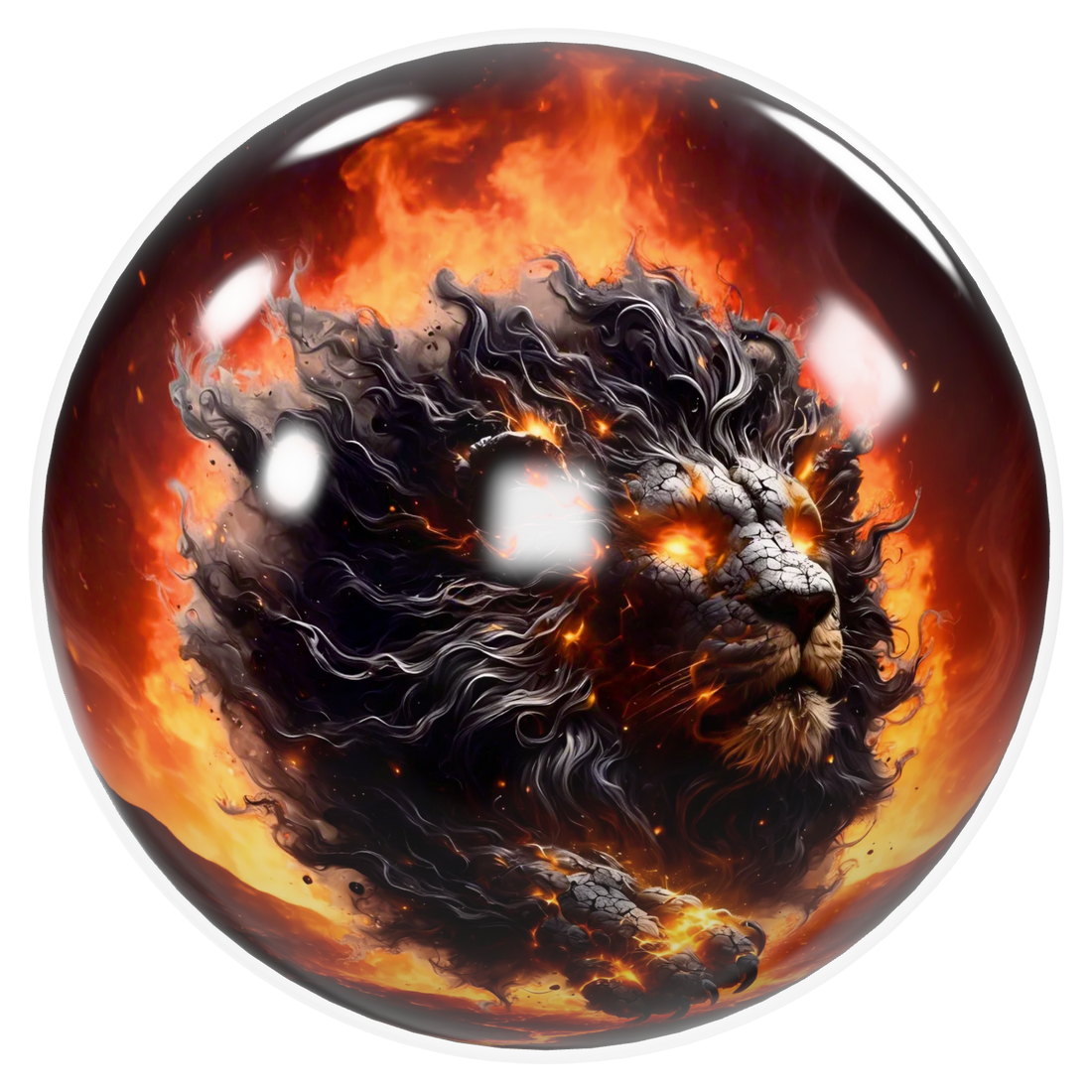 Leo Bowling Ball – Solar Dominion Edition (USBC Approved) image 0