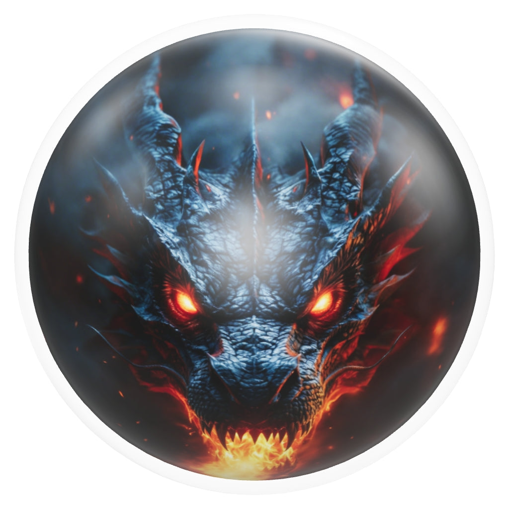 Inferno Dragon Bowling Ball – Fiery Beast Design Custom Ball (USBC Approved)